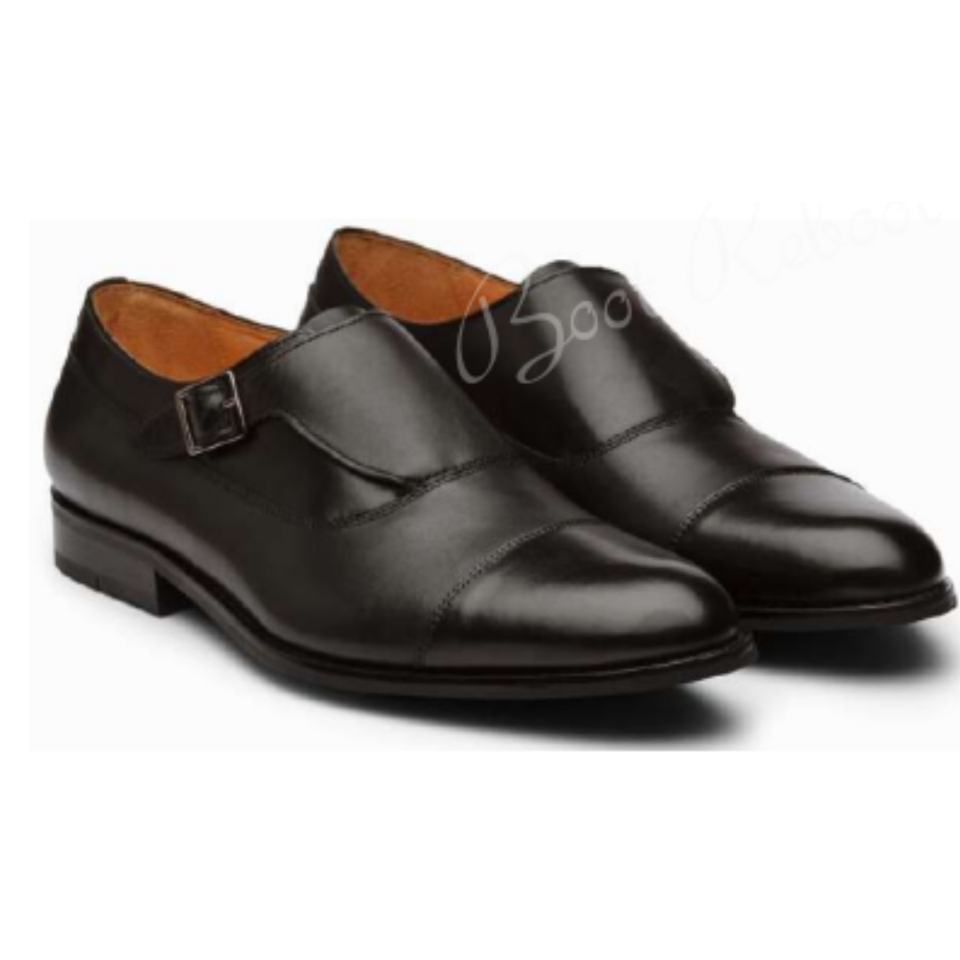 Leather Monk Shoes